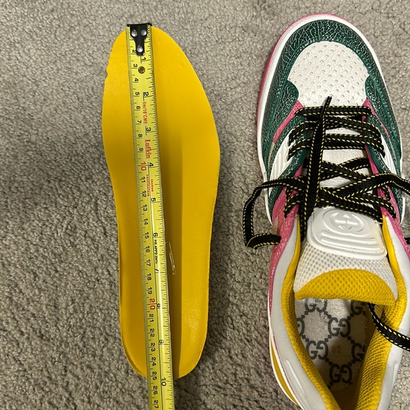 SOLD-GUCCI Basket sneakers - multi low cut - Picture 11 of 11